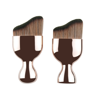 Luxury Rose Gold Kabuki Cosmetic Brush