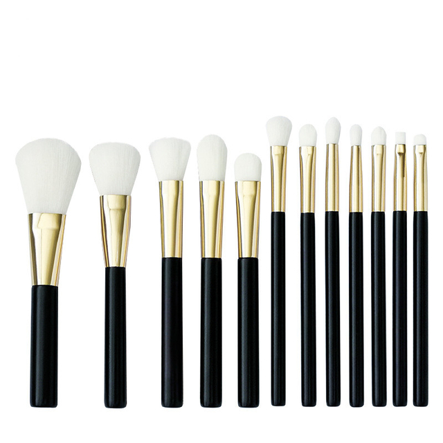 Transparent handle with star glitter multi-functional liquid foundation brush