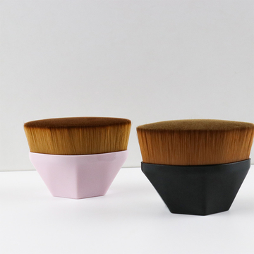 Vegan Single Soft Kabuki Brush For Liquid Foundation