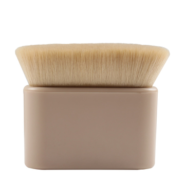 Transparent Handle Star Glitter Kabuki Brush