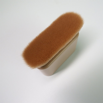 Transparent Handle Star Glitter Kabuki Brush
