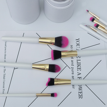 Elegant 10 Pieces Makeup Brush Set Highly Versatile Professional Eyeshadow Brushes