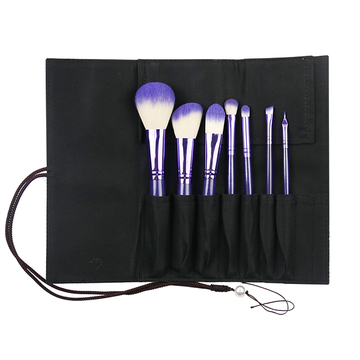 A 7-piece collection of daily makeup brushes for a flawless full-face application